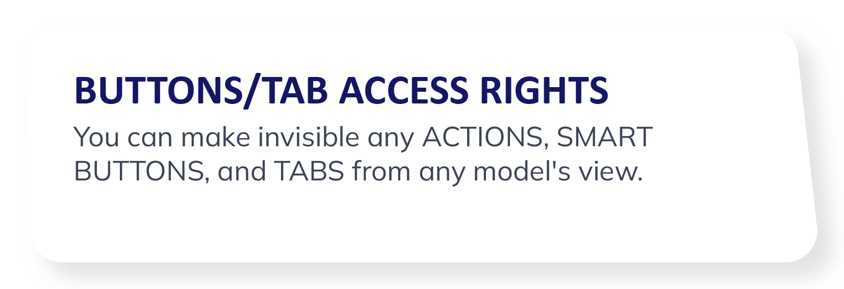 Hide Buttons | Hide Tabs